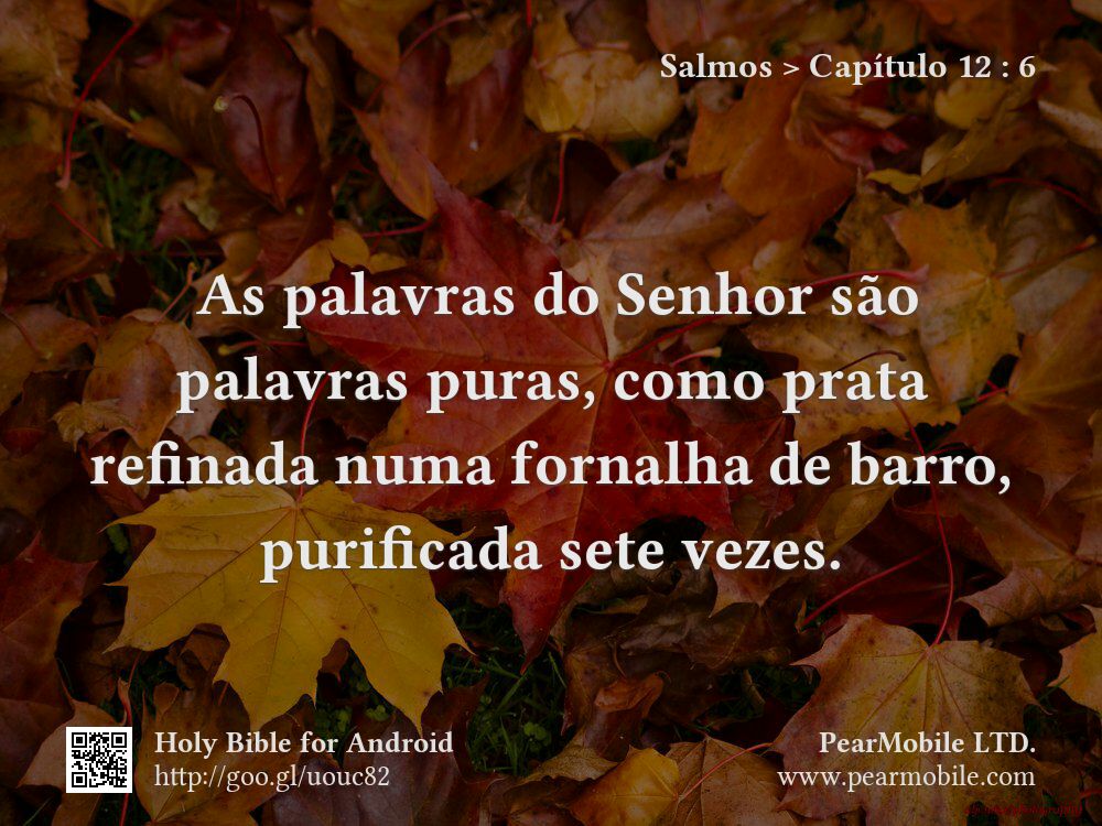 Salmos, Capítulo 12:6